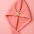 Bonnet serviette après bain